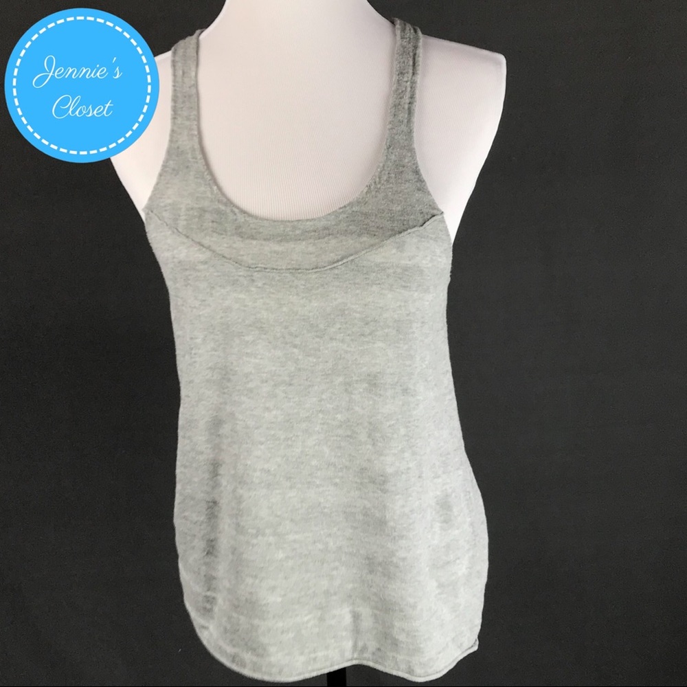 Wallace 100% Cotton Striped Racerback Tank Top L